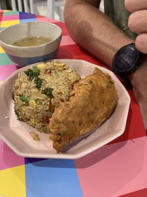 Fried rice   at V Street - Emsphere in Bangkok