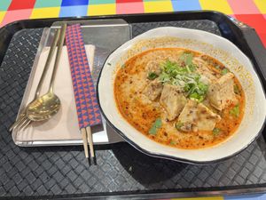 Tom Yum Noodles  at V Street - Emsphere in Bangkok