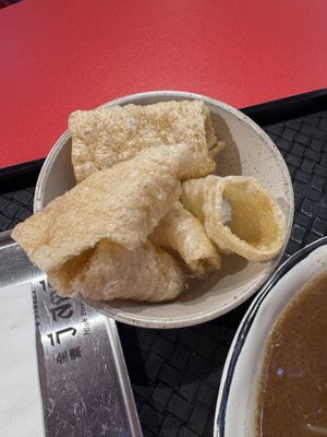 Pork scratching   at V Street - Emsphere in Bangkok