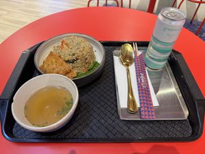 Drunken fried rice  at V Street - Emsphere in Bangkok