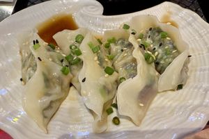 Mixed veggie dumpling   at V Street - Emsphere in Bangkok