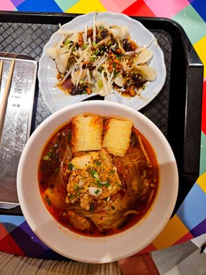 Mala Noodles and Lord of the Dumplings at V Street - Emsphere in Bangkok