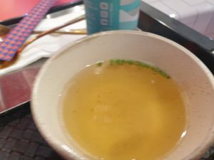 Soup?- 4.5/10 it was served for free with my food at V Street - Emsphere in Bangkok