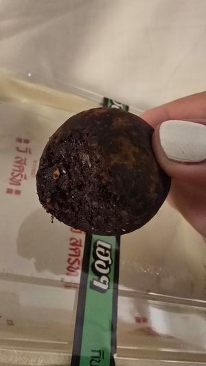 Sugarfree Brownie Ball - so good at V Street - Emsphere in Bangkok