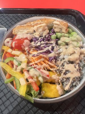 Katsu salad   at V Street - Emsphere in Bangkok