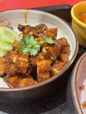 Pork  at V Street - Emsphere in Bangkok
