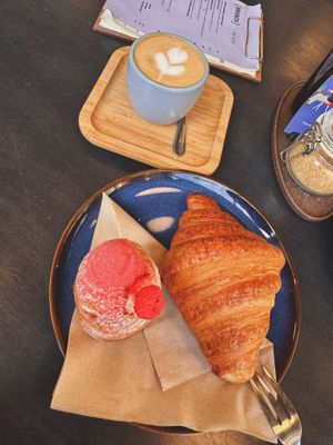 Vegan croissants   at Minimum Waste in Prague