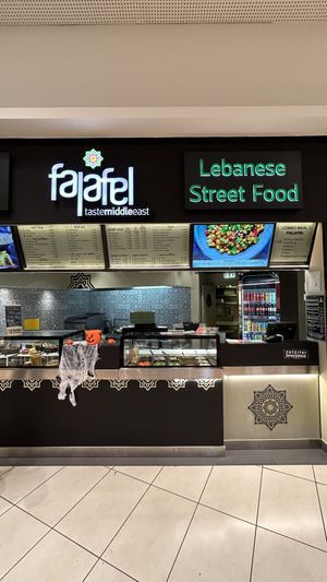   at Falafel Taste Middle East - Cosmos in Thessaloniki