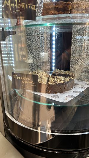 Vegan cake   at Falafel Taste Middle East - Cosmos in Thessaloniki