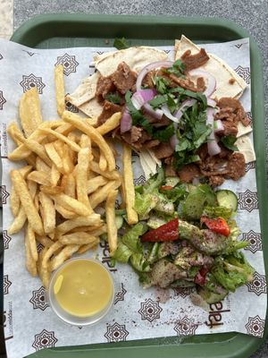   at Falafel Taste Middle East - Cosmos in Thessaloniki