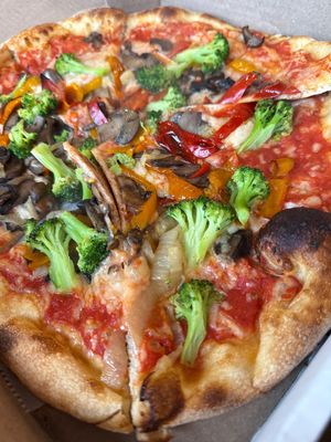 Vegan za   at Dough & Co Pizza in Huntington