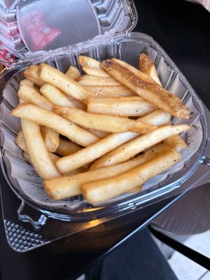 Salt & pepper fries  at Dough & Co Pizza in Huntington