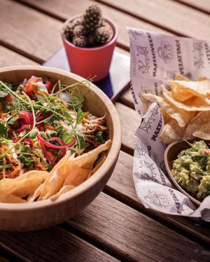 burrito bowl, guacamole   at TacoBar in Budapest
