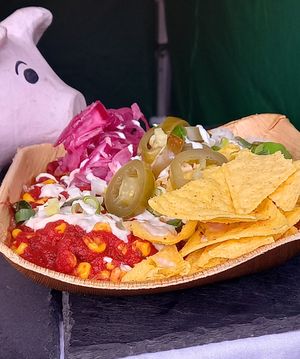 chili sin carne (10,50€) at grünzeuch in Cologne