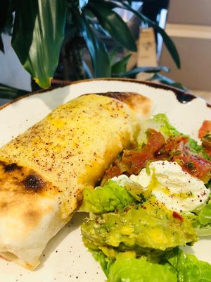 wrap at Oat Restaurant Cafe in North London