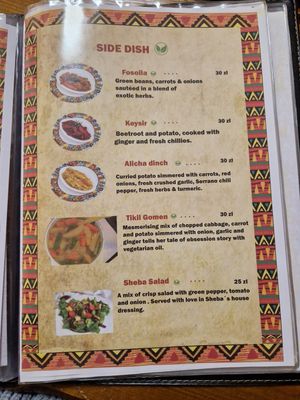  at Queen Sheba Ethiopia Restaurant in Warsaw