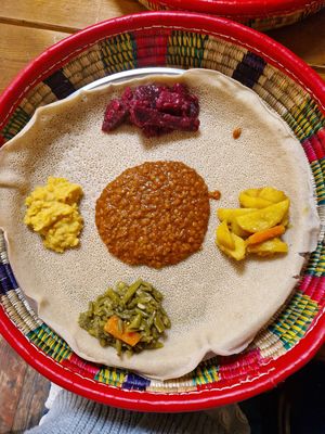  at Queen Sheba Ethiopia Restaurant in Warsaw