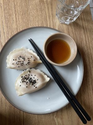 Spicy Gyoza  at KRUT Bistro in Vienna