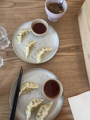 Gyoza  at KRUT Bistro in Vienna