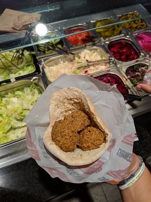 Falafel at Sababa in Munich