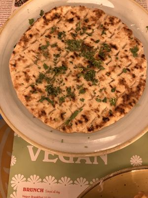 Garlic flatbreadd  at Coltello Lounge in Cramlington