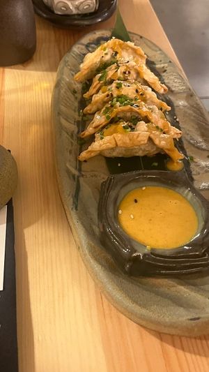 Veggie Gyoza  at Sibuya Urban Sushi Bar - Santiago de Compostela in Santiago De Compostela