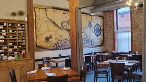 Back dining at Fire by Forge in Hartford