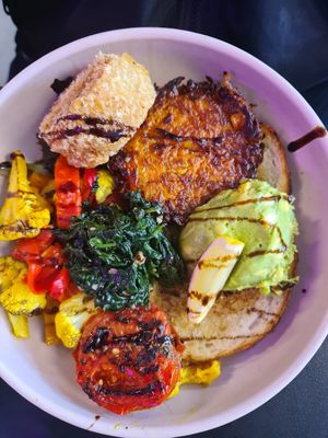 Miss Vegan breakfast at Velvet Bean in Altona