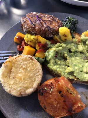 Miss Vegan breakfast  at Velvet Bean in Altona