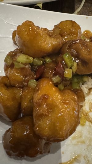 General Tso’s Mushroomm  at Vegan District Asian Eatery in Anaheim