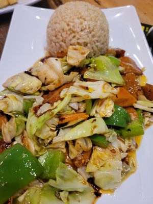  at Vegan District Asian Eatery in Anaheim