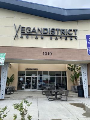   at Vegan District Asian Eatery in Anaheim