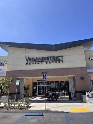   at Vegan District Asian Eatery in Anaheim