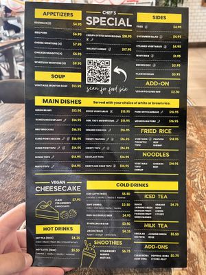   at Vegan District Asian Eatery in Anaheim