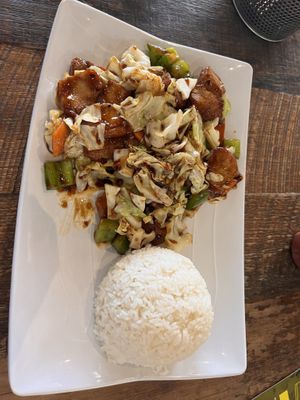   at Vegan District Asian Eatery in Anaheim