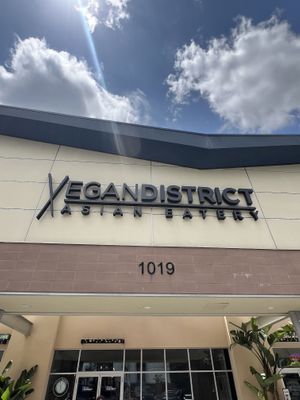   at Vegan District Asian Eatery in Anaheim