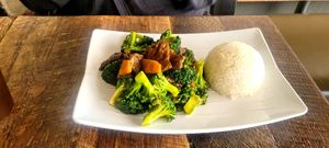  at Vegan District Asian Eatery in Anaheim