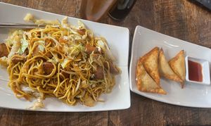   at Vegan District Asian Eatery in Anaheim