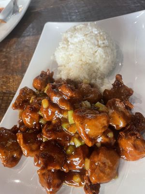   at Vegan District Asian Eatery in Anaheim