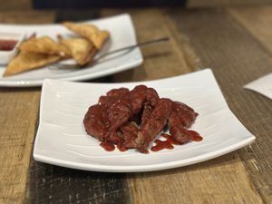   at Vegan District Asian Eatery in Anaheim