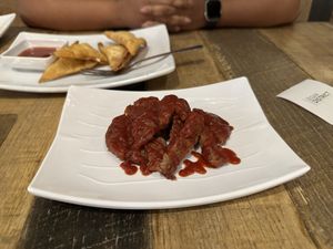   at Vegan District Asian Eatery in Anaheim