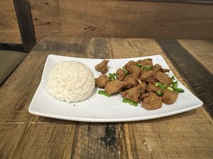   at Vegan District Asian Eatery in Anaheim