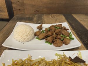   at Vegan District Asian Eatery in Anaheim