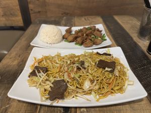   at Vegan District Asian Eatery in Anaheim