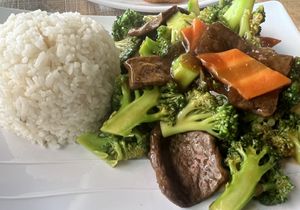   at Vegan District Asian Eatery in Anaheim