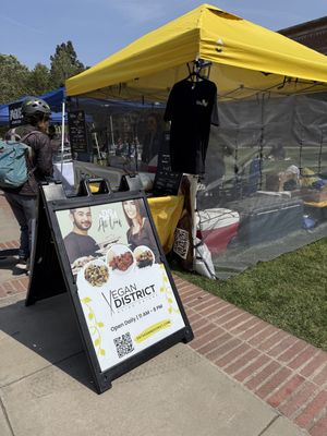   at Vegan District Asian Eatery in Anaheim