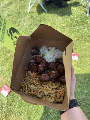   at Vegan District Asian Eatery in Anaheim