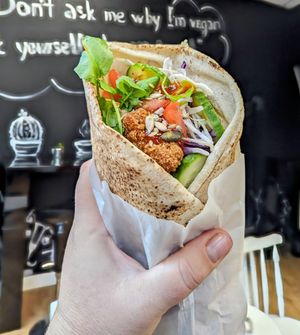 Wrap at VeGaNuTi in Yeovil