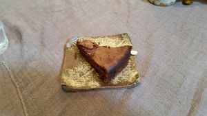 Delicious chocolate cake! at Bon On Shya International Cafe in Koya