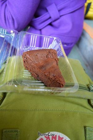 Chocolate cake takeout - delicious! (March 2013) at Bon On Shya International Cafe in Koya